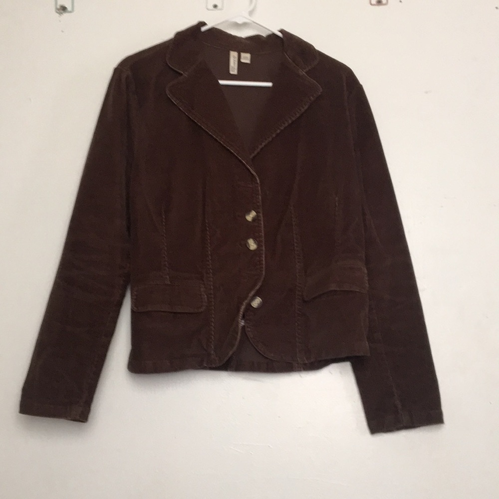 Brown corduroy jacket